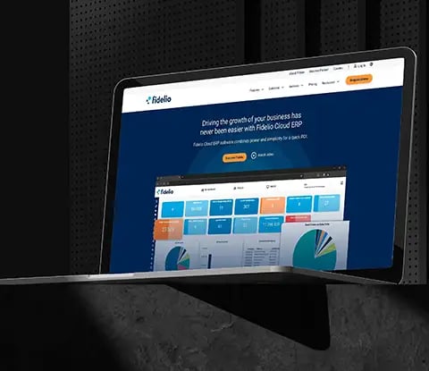 Aperçu du site web sur un écran d'ordinateur